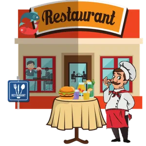 Restoran — r sesi başta kelime kartı